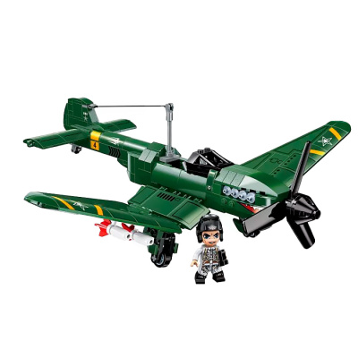 Конструктор Боевой самолёт 424 детали C21026 Qman FCJ0819814 1